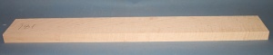 Curly maple guitar neck blank type F light figure number 181