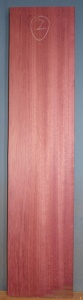 Purpleheart sawn board number 2