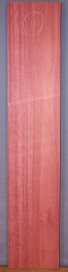 Purpleheart sawn board number 11