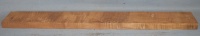 Torrified curly maple neck blank type F light figure number 201