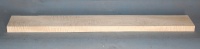 Curly maple guitar neck blank type F light figure number 150