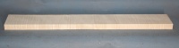 Curly maple guitar neck blank type F light figure number 184