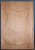 Honduras cedar single piece body blank number 6