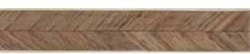Inlay banding walnut feather with white line 19mm