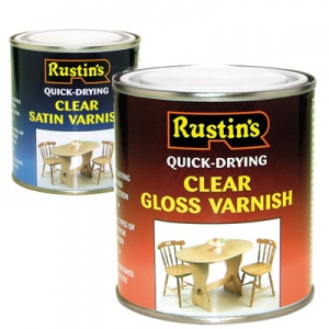 Rustins Gloss Acrylic Varnish 500ml 1 litre