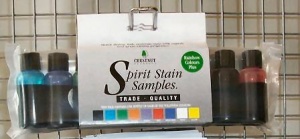 Chestnut Spirit Stain Trial Set Wood Colours