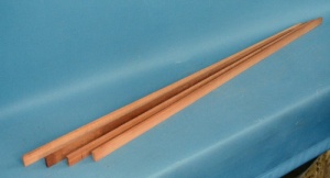 Honduras mahogany plain lining 770 x 18 x 6mm