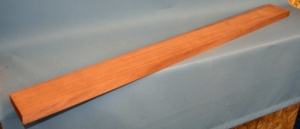African mahogany guitar neck blank type A second choice