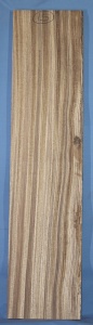 Zebrano sawn board number 15