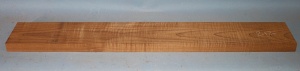 Torrified curly maple neck blank type F light figure number 212