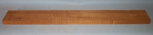 Torrified curly maple neck blank type F light figure number 215