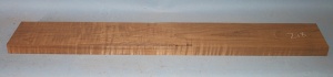 Torrified curly maple neck blank type F light figure number 218