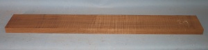 Torrified curly maple neck blank type F light figure number 219