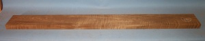 Torrified curly maple bass neck blank type FB light figure number 182