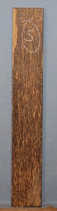 Black palmira sawn board number 5