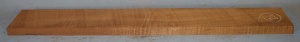 Torrified curly maple neck blank type F light figure number 206