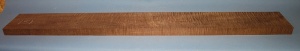 Torrified curly maple bass neck blank type FB strong figure number 151