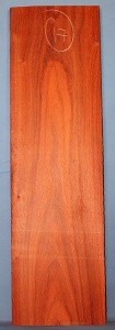 African Padauk sawn board number 17