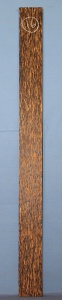 Black palmira sawn board number 16