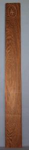 Wenge sawn board number 14