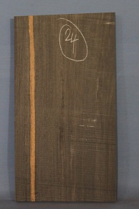 African Ebony sawn board no 24