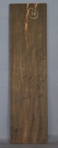 African Ebony sawn board no 34