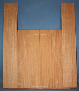 mahogany guitar back and sides WAAA*no 112