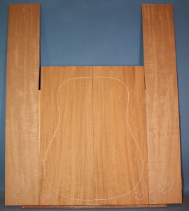 mahogany guitar back and sides WAAA*no 218