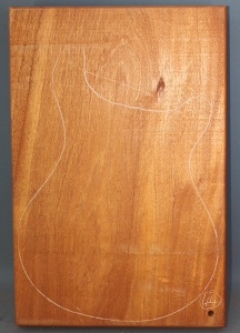 Honduras mahogany single piece body blank no 44