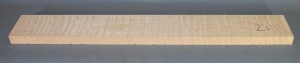 Curly maple guitar neck blank type F strong figure number 21