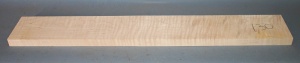 Curly maple guitar neck blank type F medium figure number 130