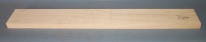 Curly maple guitar neck blank type F light figure number 144