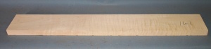 Curly maple guitar neck blank type F light figure number 147