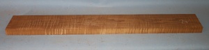 Torrified curly maple neck blank type F medium figure number 24