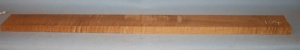 Torrified curly maple bass neck blank type FB medium figure number 104