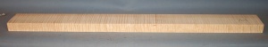 Curly maple quarter sawn bass guitar neck blank type FBfb strong figure no 701