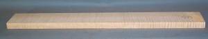 Curly maple quarter sawn guitar neck blank type F strong figure number 509