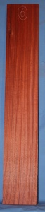 African Padauk sawn board number 4