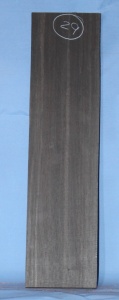 African Ebony sawn board no 29