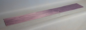 Neck lamination piece 800 x 110 x 0.6mm dyed purple
