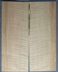 Curly maple back and sides number 4 highest figure