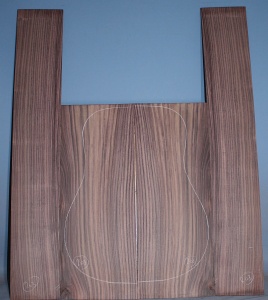 Indian rosewood guitar back and sides WAAA*