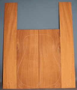 mahogany guitar back and sides WAAA*no 217