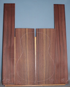 Indian rosewood back and sides CAAA** no 95