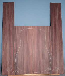 Indian rosewood guitar back and sides WAAA*** no 239