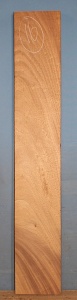 Old Brazilian Mahogany sawn board number 16