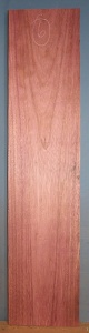 Purpleheart sawn board number 6