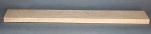 Curly maple guitar neck blank type F light figure number 151
