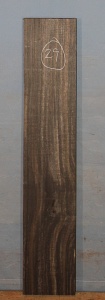 African Ebony sawn board no 29