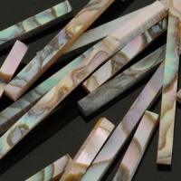 Abalone 25 x 3mm inlay strip 10 pack